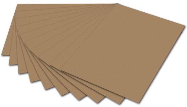 Tonpapier A4, rehbraun