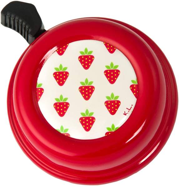 Fahrradklingel 60mm Erdbeeren L20014