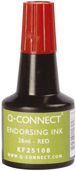 Stempelfarbe ohne Öl, rot