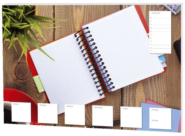 RNK Schreibunterlage Notizbuch bunt 46650 30BL 60x42cm