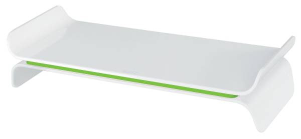 LEITZ Bildschirmträger Ergo WOW weiß/grün 6504-00-54 höhenverstellbar