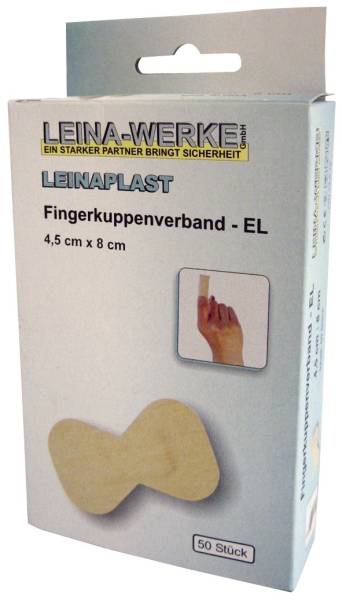 Fingerkuppenverband 50 Stück lose, 4,5 cm x 8 cm elastisch