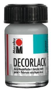 Decorlack Acryl, Metallic Silber 782, 15 ml