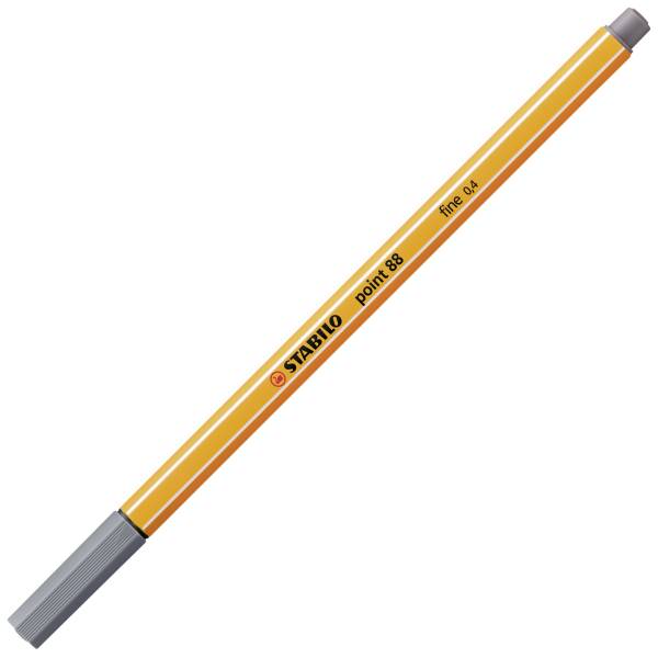 STABILO Feinliner point 88® EF 0,4mm dunkelgrau 88/96