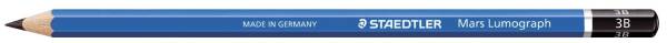 Bleistift Mars Lumograph 3B, blau®