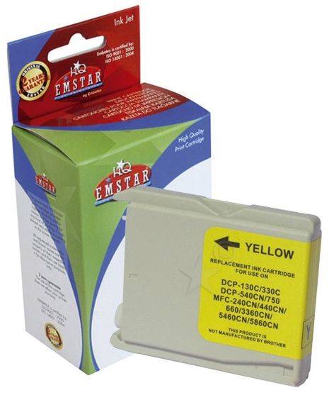 EMSTAR Inkjetpatrone yellow B44 LC970,1000