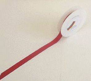 Doppelsatinband 15 mm x 25 m, rot