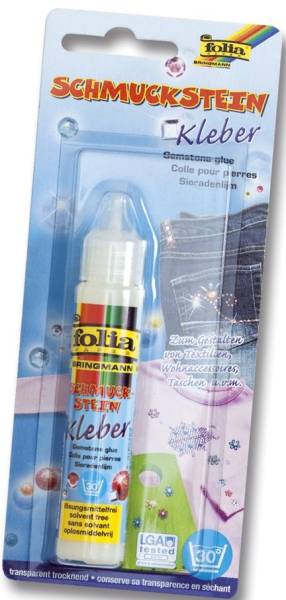 Bastelkleber für Schmucksteine transparent, 30 g