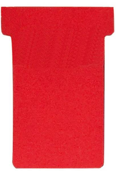 FRANKEN Einsteckkarte Größe 1 rot TK101 55x15mm 100St