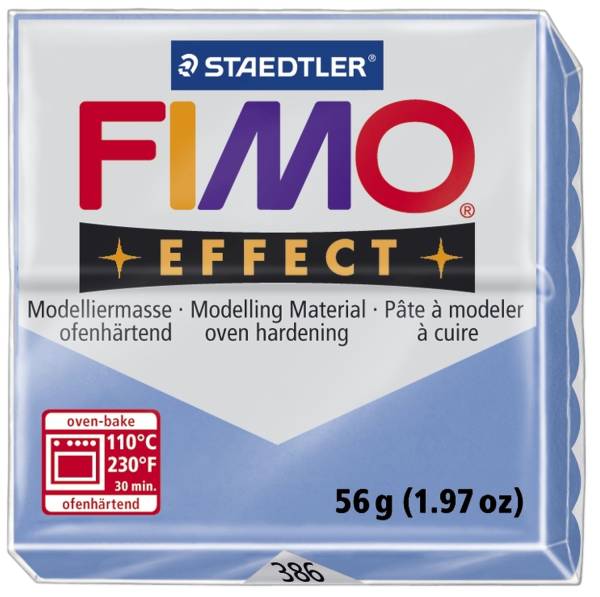 Modelliermasse Fimo blauachat