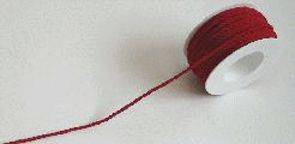 Kordel 3 mm x 25 m, rot