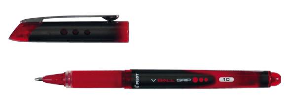 Tintenroller V Ball Grip 0,6 mm, rot