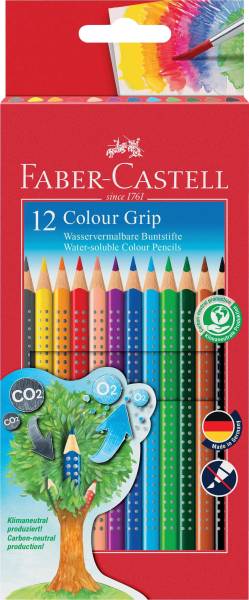 FABER CASTELL Farbstiftetui Grip 2001 12ST 112412