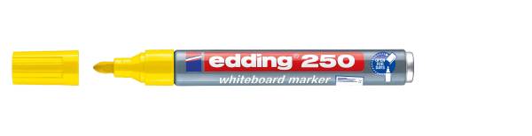 250 Boardmarker nachfüllbar, 1,5 3 mm, gelb