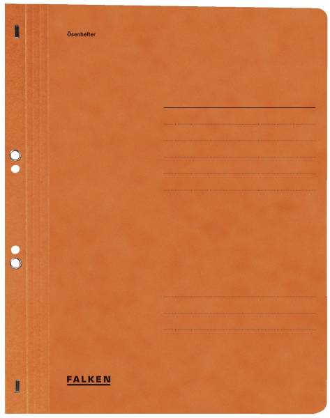 FALKEN Ösenhefter A4 orange 80003924 1/1 Deckel