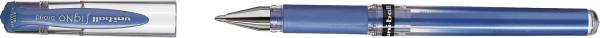 Gelroller uni ball SIGNO UM 153, Schreibfarbe: metallic blau®