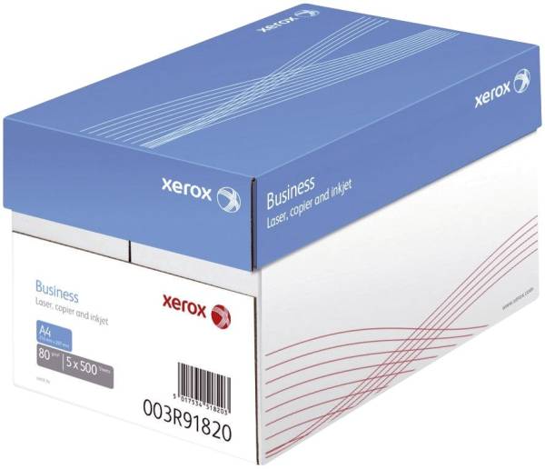 Business ECF A4, 80 g qm, weiß, Karton á 2 500 Blatt, ungeriest