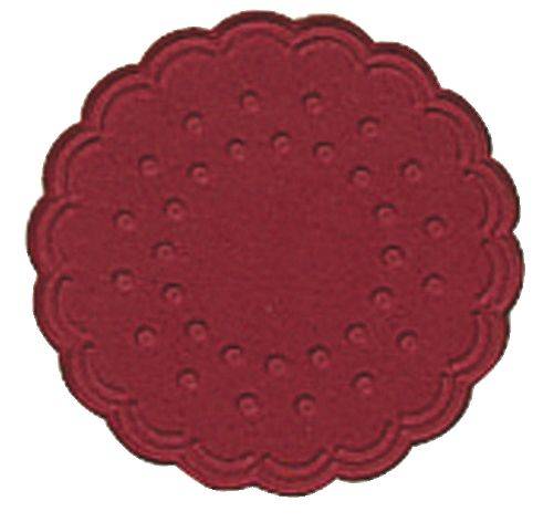 DUNI Tassenuntersetzer orien.rot 351843 Zellt. D7,5cm 25ST