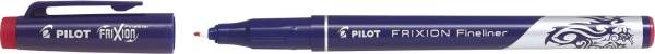 Fineliner FriXion 0,45 mm, rot, radierbar