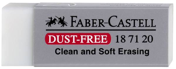 Radierer DUST FREE, aus Kunststoff