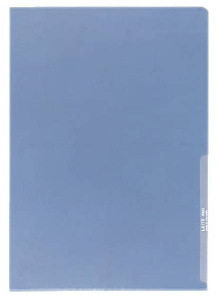 4100 Sichthülle Premium, A4, PVC, dokumentenecht, blau