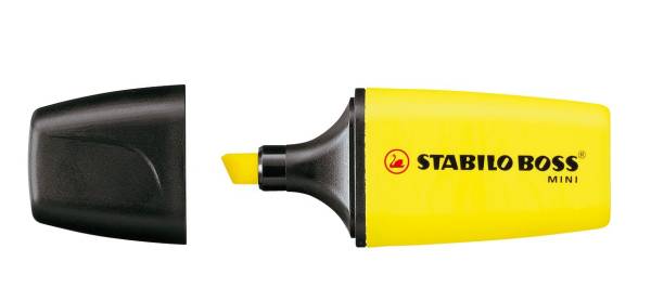 STABILO Textmarker Boss Mini gelb 07/24