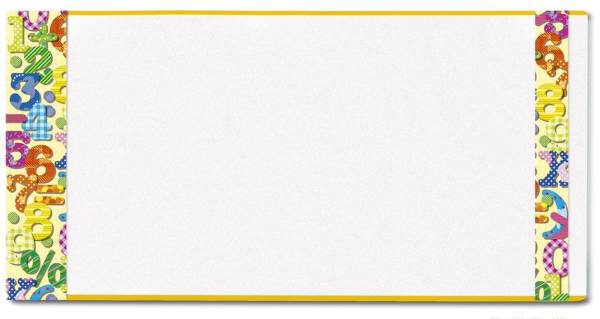 HERMA Buchschoner 265x540mm 25265 Hermäx Zahlen