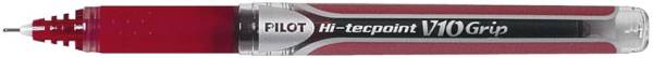 Tintenroller Hi Tecpoint Grip V10 BXGPN V10, 0,7 mm, rot