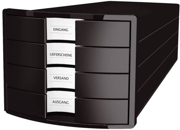 HAN Schubladenbox 4 Laden schwarz 1012-13 geschlossen