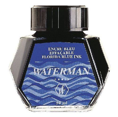 Tinte 50 ml Glasflacon, floridablau