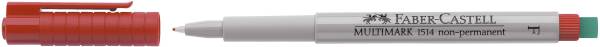 CD Marker MULTIMARK, wasserlöslich, Strichstärke: ca 0,6 mm, rot
