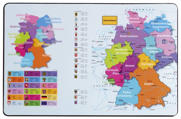 PAGNA Schreibunterlage Deutschland 21757-15 54x36cm