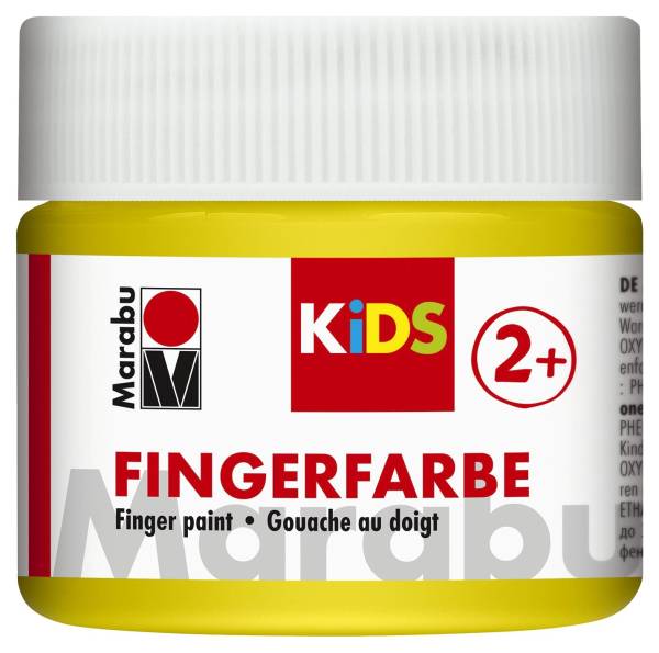 Fingerfarbe Kids 100 ml, gelb