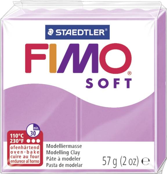 Modelliermasse soft 56 g, lavendel®