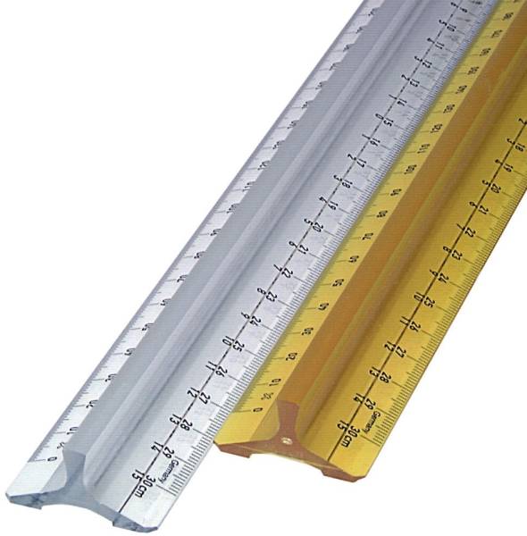 KUM Lineal Plastik mit Griffleiste 30cm 2020109