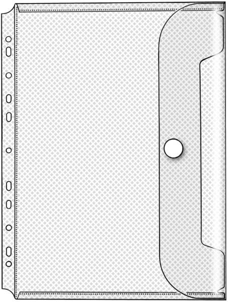 Dokumentenhüllen Serie Crystal transparent, für A4, Packung mit 10 Stück