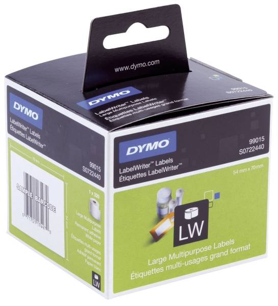 LabelWriter™ Etikettenrollen Disketten Namensetikett, 54 x 70 mm, weiß