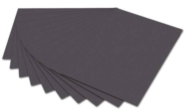 FOLIA Fotokarton A4 anthrazit 614/50 88 300g