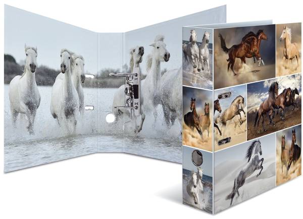 HERMA Ordner Tiere A4 Pferde 7164