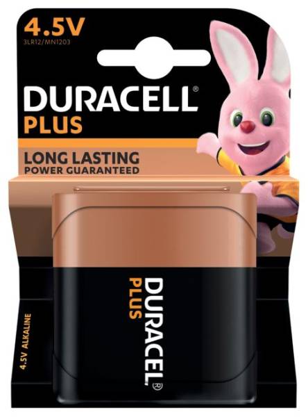 Batterien PLUS POWER Alkaline Flachbatterie 3R12, 4,5 V