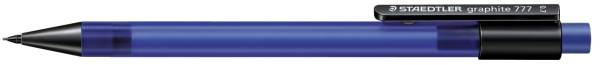 STAEDTLER Feinminenstift Graphite 0,7mm blau 777 07-3 transparent