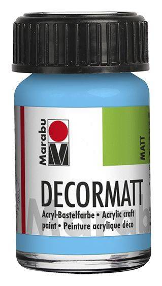 Decormatt Acryl, Hellblau 090, 15 ml