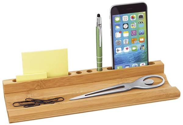 WEDO Organizer m.Smartphone-Halter 611807 Bambus