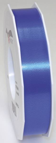 Ringelband Polyspleissband 25 mm x 91m, blau