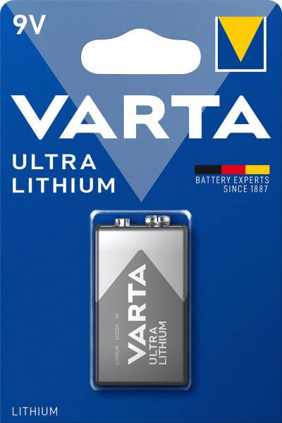 Batterien Ultra Lithium E Block, 9 V