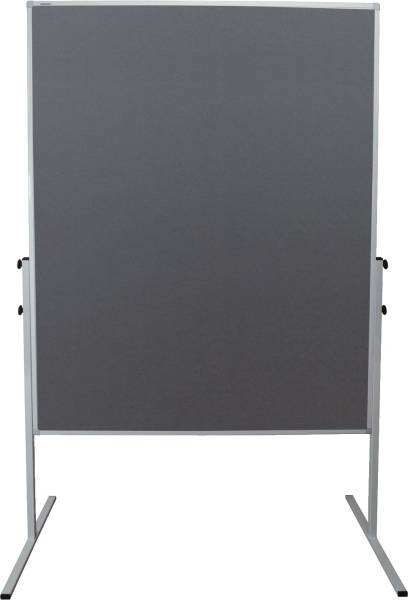 X tra!Line Moderationstafel 120 x 150 cm, grau Filz, klappbar®