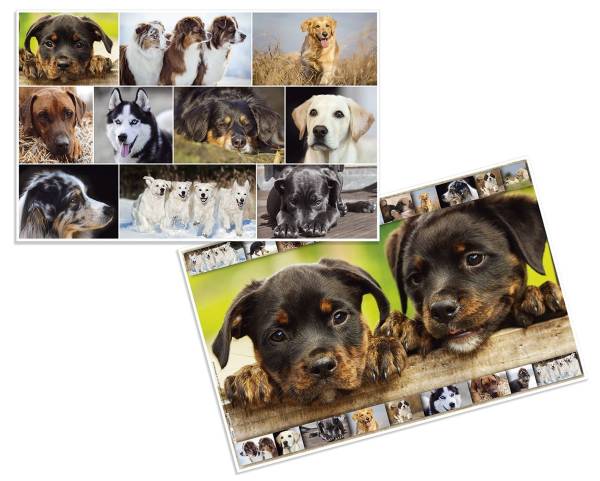 HERMA Schreibunterlage Hunde 19378 55x35cm