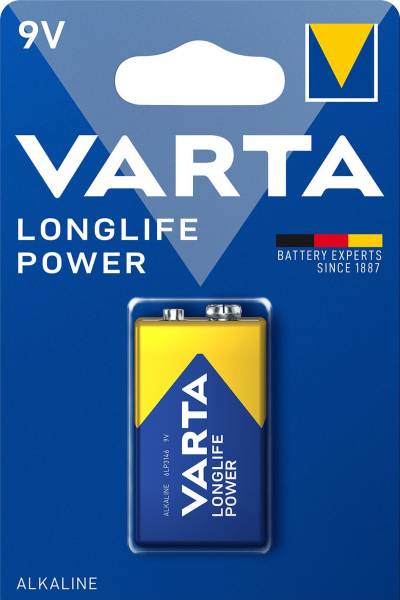 Batterien LONGLIFE Power E Block, 9 V