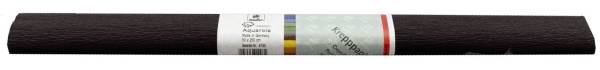 Krepppapier AQUAROLA 50 x 250 cm schwarz