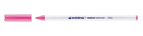 4600 Textilmarker Rundspitze, 1 mm, rosa